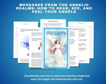Engel-Gesprächsleitfaden: Wie Sie Ihre Engel hören, sehen und fühlen, Schutzengel, Visualisierungsübung, spirituelles Erwachen und Intuition
