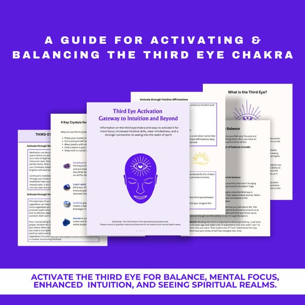 Third Eye Activation Gateway to Intuition and Beyond Third Eye Activation Chakra Healing