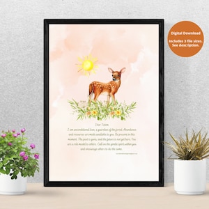 Spirit Animal Deer Totem, Animal Totems, Deer Totem Animal, Deer Totem, Printable Deer Art