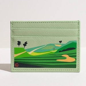 Links - Porta carte in pelle Saffiano