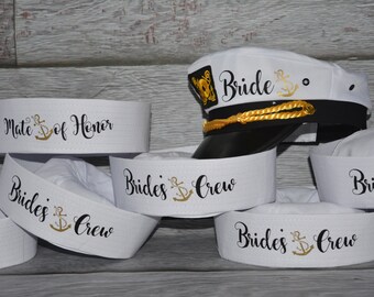 bridesmaid sailor hats