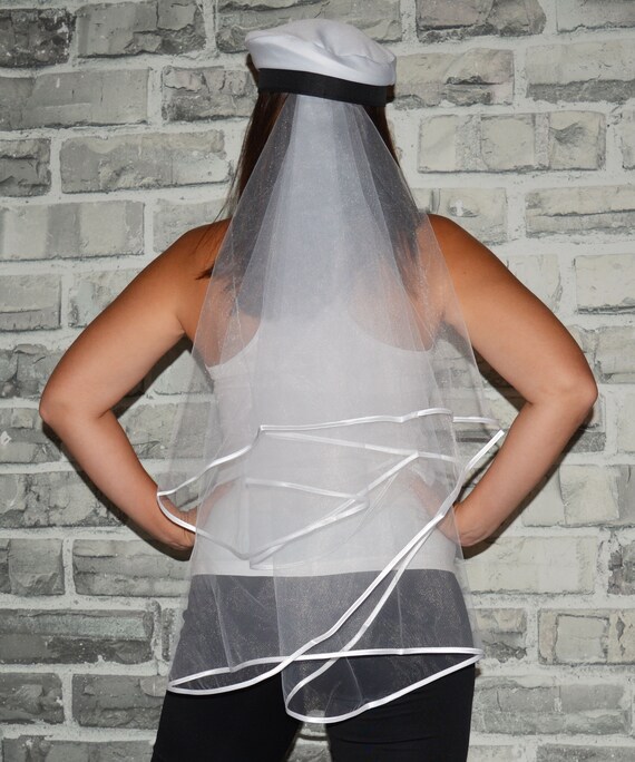 Bride Captain Hat With Veil, Bride display picture 3