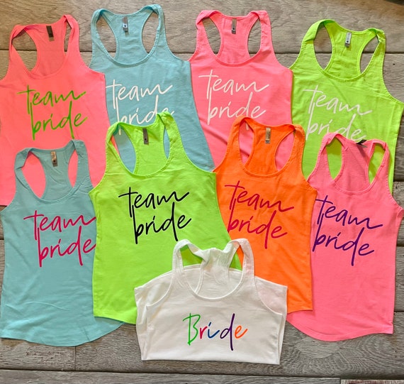 Bridesmaid tanks store