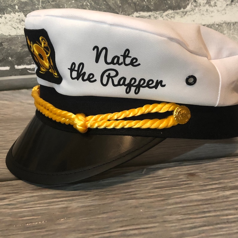 Nautical Captain's Hat Gift for New Boat Owner Captain Etsy