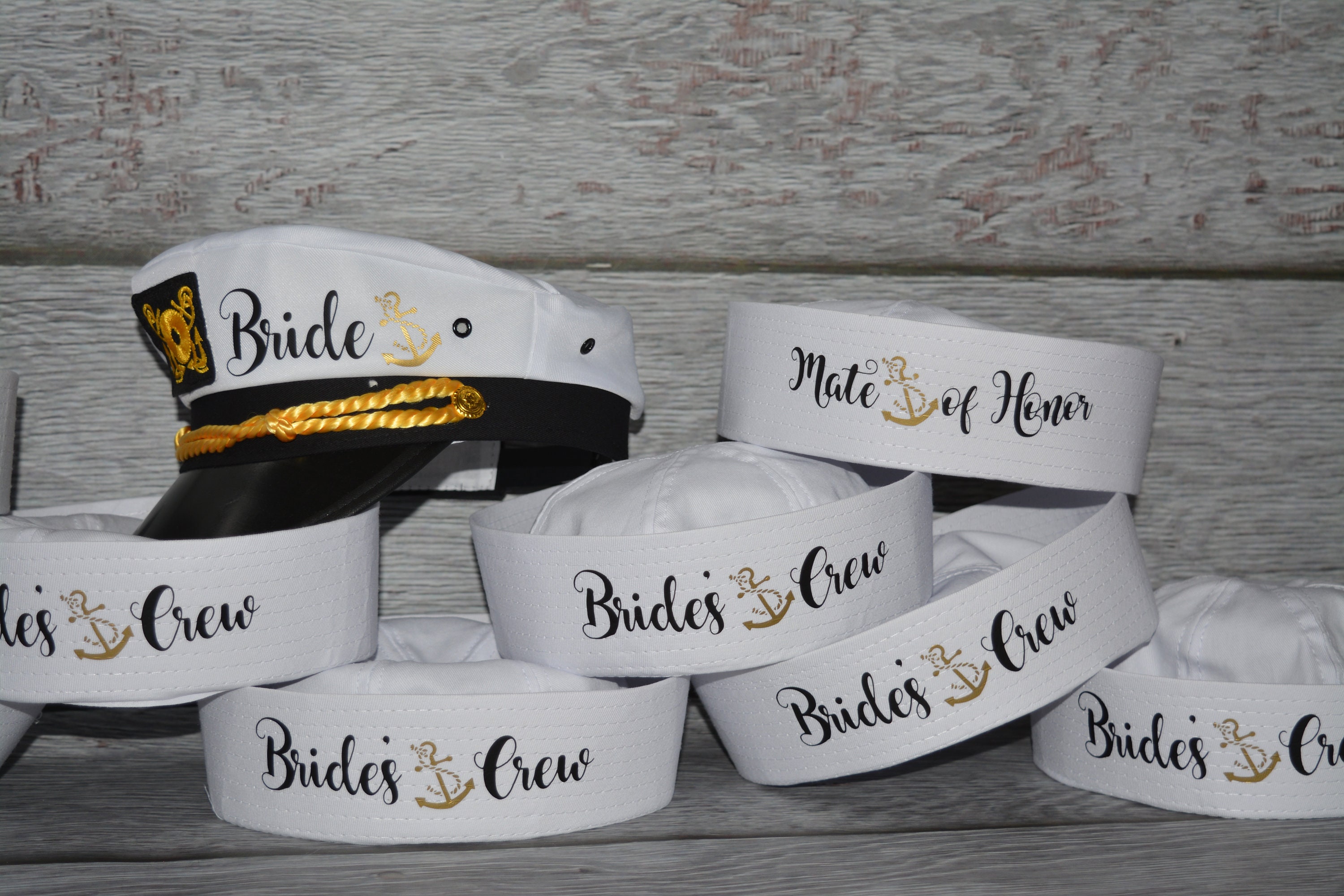 Bachelorette Captain's Hat Bride's 