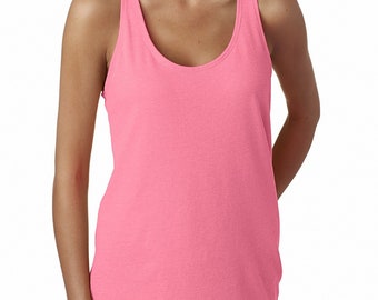 Neon tank top Ladies Cut Limited sizing and colors CLEARANCE