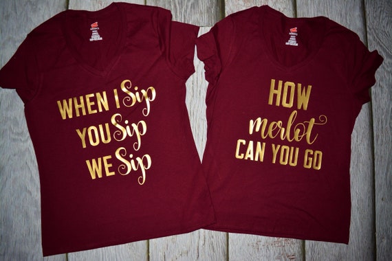 Wine Bachelorette Party Shirts Custom Sayings Pour The Etsy