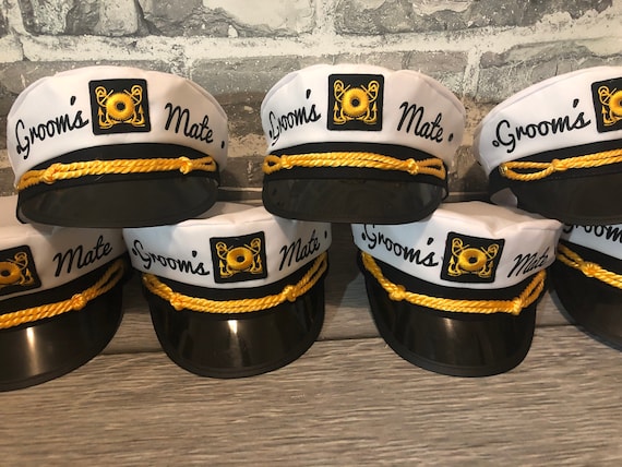 Hat Gift for Bachelor Party Captain 