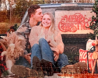 Personalized custom picture puzzle, photograph puzzle gift, trending gifts 2023, choose your size, Personalized Custom Photo puzzle