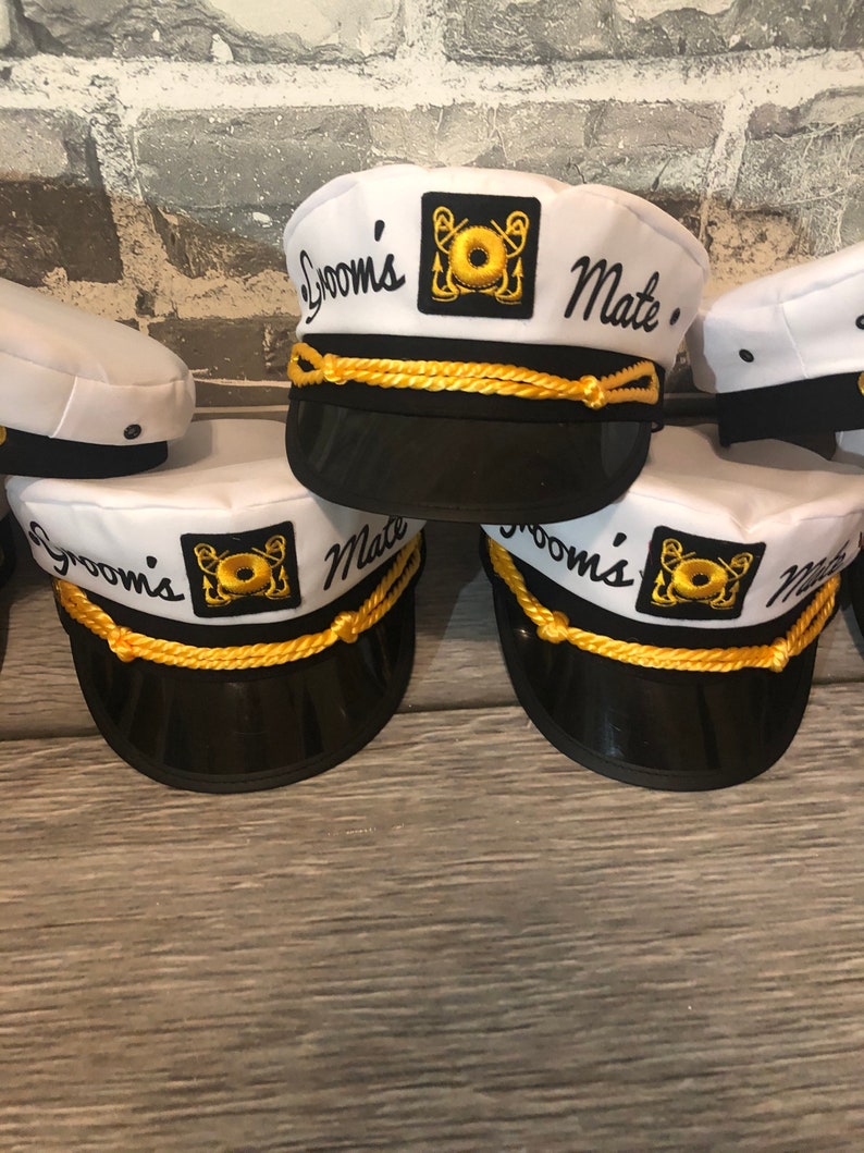 Nautical Captain's Hat Gift for New Boat Owner Captain Etsy