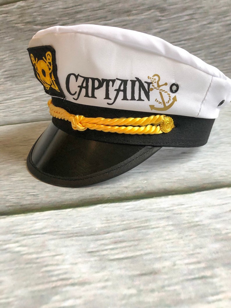 Veil Nautical Captains Hat captain's hat bride's Etsy