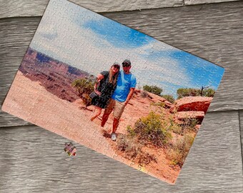 Personalized custom picture puzzle, photograph puzzle gift, trending gifts 2023, choose your size, Personalized Custom Photo puzzle
