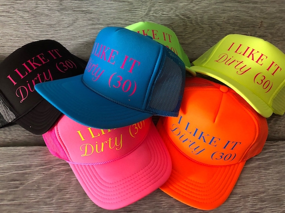 Neon trucker hats cheap hotsell