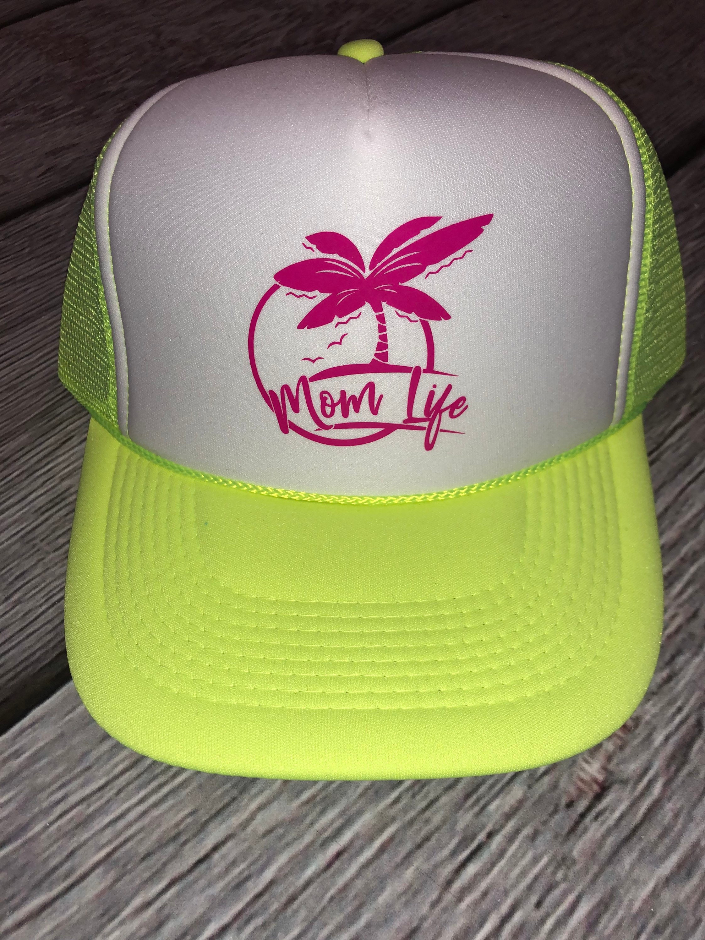 Neon Bachelorette Party Hats Nashville trucker hat Birthday Etsy