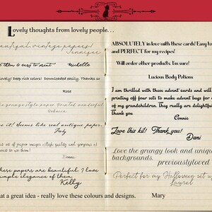Pode incluir: Uma p&aacute;gina de di&aacute;rio em estilo vintage com notas manuscritas e depoimentos. A p&aacute;gina apresenta um fundo creme com linhas, e o texto est&aacute; em it&aacute;lico. O tema geral est&aacute; relacionado a produtos de papel e designs vintage.