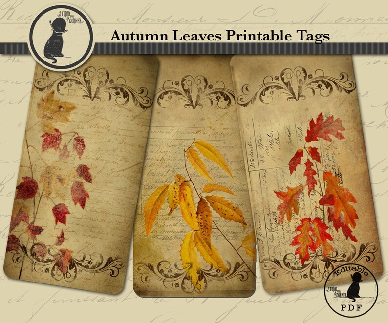 Autumn Leaves Printable Free