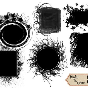 Máscaras fotográficas Máscaras fotográficas de otoño Máscaras de recorte Máscaras de fotografía Máscaras fotográficas de otoño Máscaras fotográficas digitales Máscaras de recorte digitales