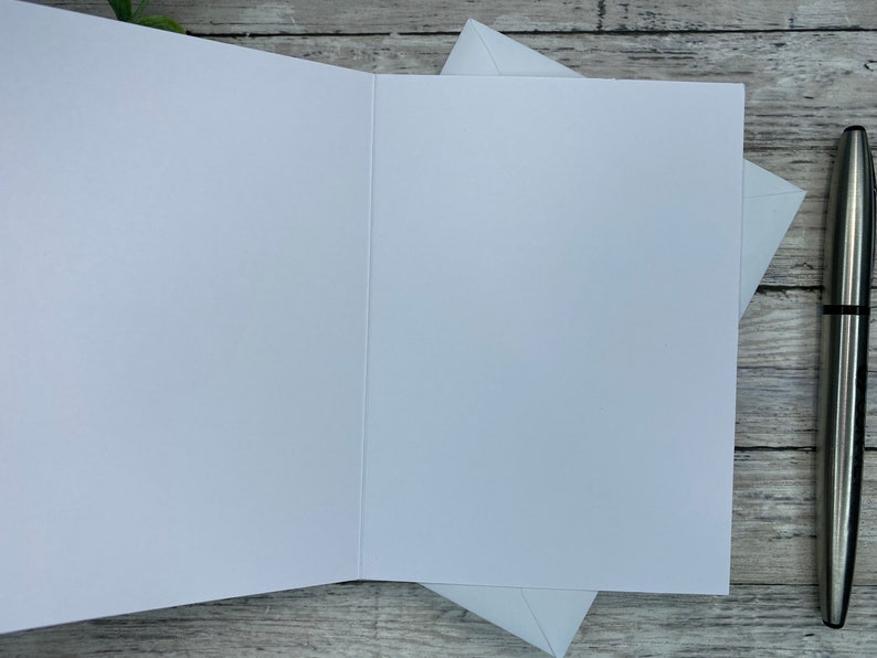 Set of Thank You Cards Blank Inside Envelopes Included Etsy