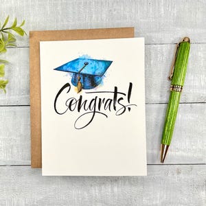 Graduation Card | Blank inside, envelope included
