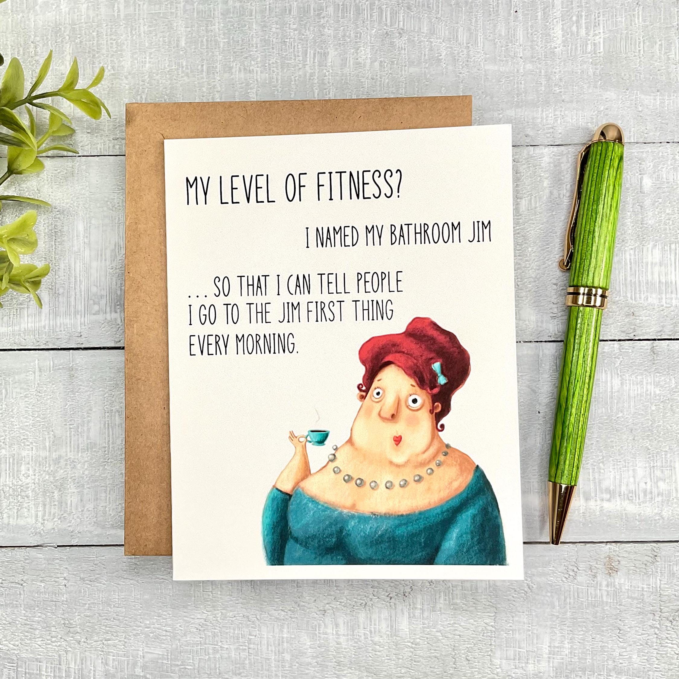 Funny Personal Trainer Birthday Card - Etsy, image size:2250x2250