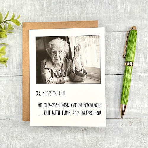 Funny Card for Any Occasion | Blank inside, envelope included (7001)