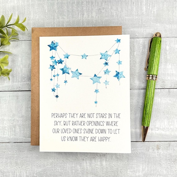 Robin Sympathy Card – 'Those We Love Don’t Go Away' – Blank Inside, 135x135mm, UK Made