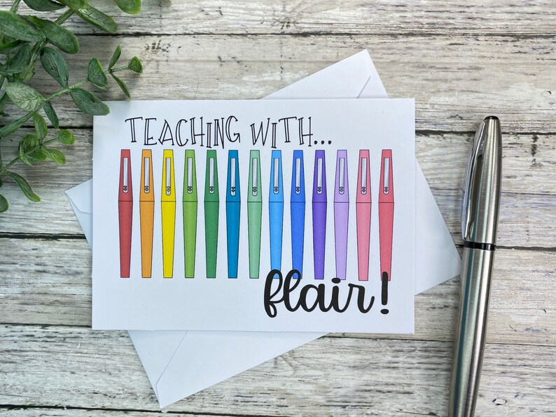Set of 8 10 or 20 Teacher Note Cards Teacher Appreciation Etsy