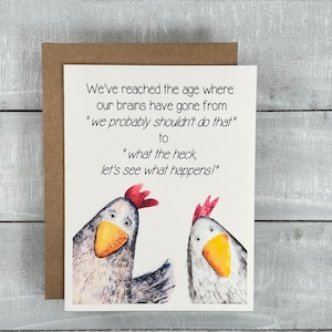 Funny Birthday Card Blank or Your Personalized Message Inside Perfect ...
