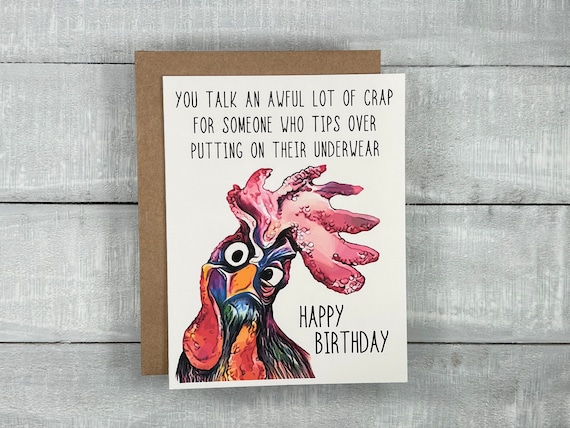 Funny Birthday Cards, C Cards, Swearing Cards, Joke Cards, Happy - View #2