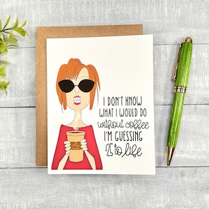 Funny Card for Any Occasion | Blank inside, envelope included (7039)