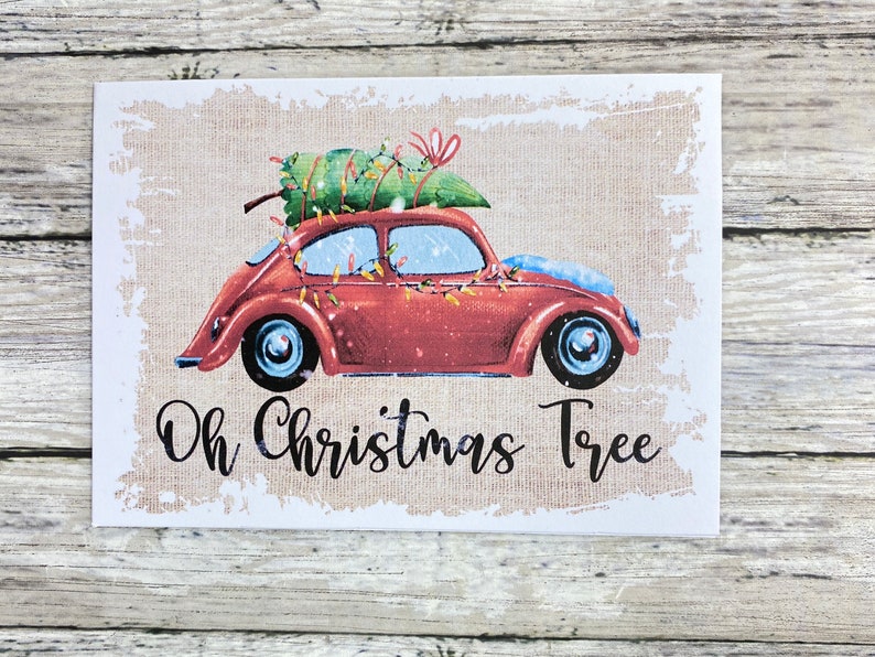 Vw Christmas Cards 