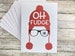 Set of Christmas Cards | Blank or your PERSONALIZED message inside | OH FUDGE! | A Christmas Story inspired | Holiday cards | Red Ryder 