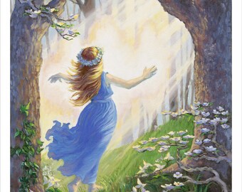 Faith’s Promise Print—Fine Art Print—Giclee—Inspirational Print—Signed and Numbered Print—Artwork by Alison Wimmer Hatter