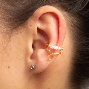 Gold Crystal Loop Midi Kuff