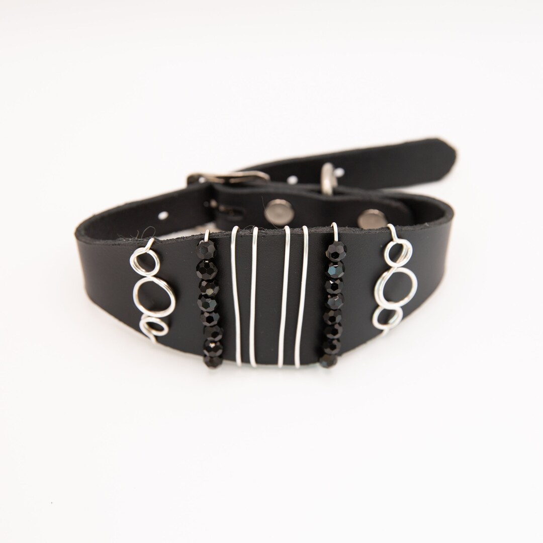 Leather Dog Collar Etsy UK