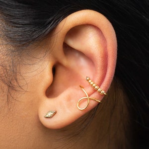 Gold Deluxe Loop Kuff