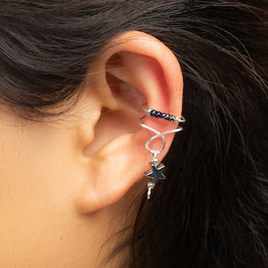 Silver Star Dangle Kuff