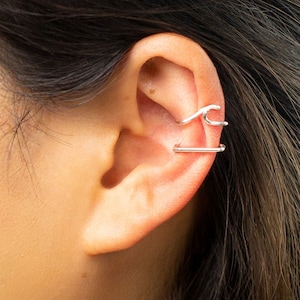 Silver Single Wave Midi