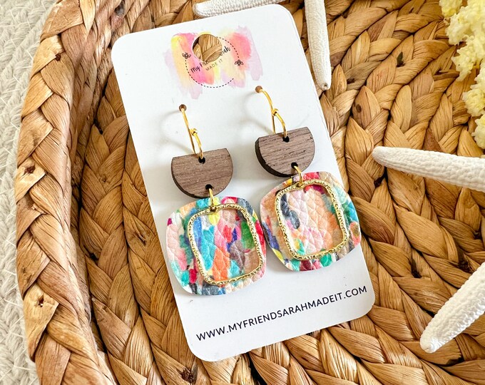 Fiesta Confetti Glam Earrings