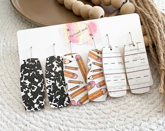 Teacher Earrings Set