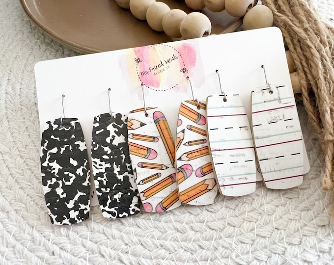 Teacher Earrings Set