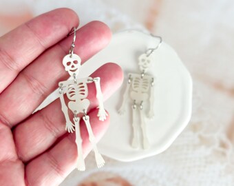 Skeleton Earrings