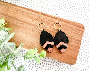 Chevron Petal Earrings