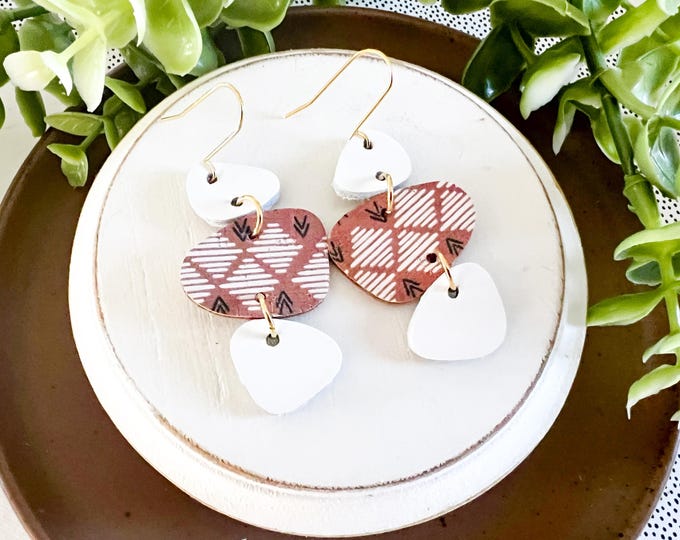 Boho Geometric Dangle Earrings