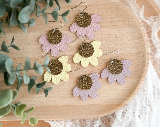 Coneflower Earrings