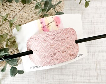 Pink Scallop Hair Cuff