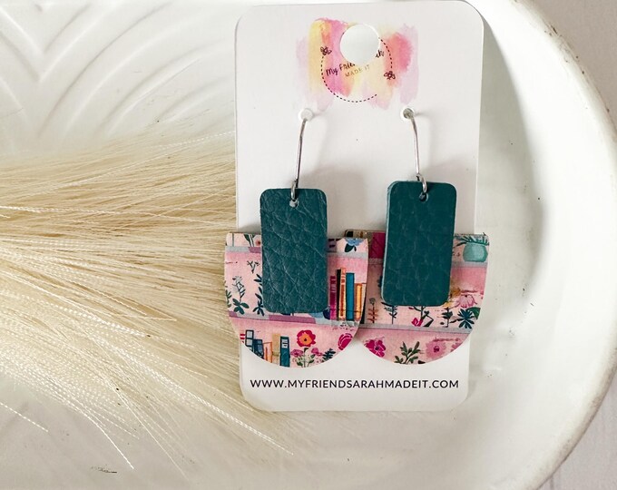 Fiesta Confetti Dome Earrings