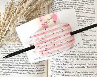 Pink Stripe Hair Cuff