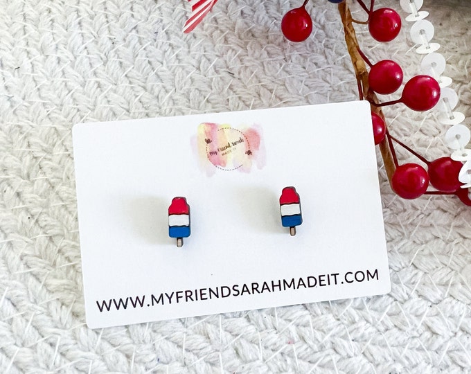 Bomb Pop Stud Earrings