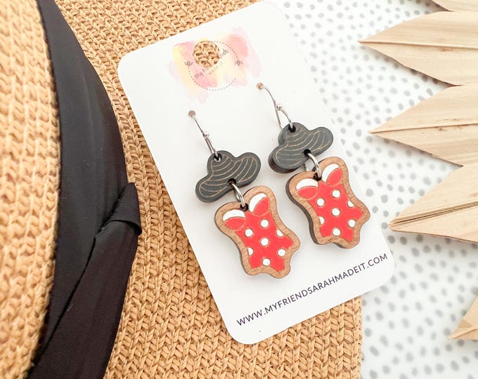 Swimsuit + Sunhat Earrings
